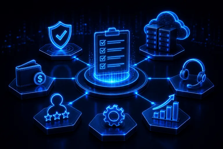 Critérios para escolher um MSP
