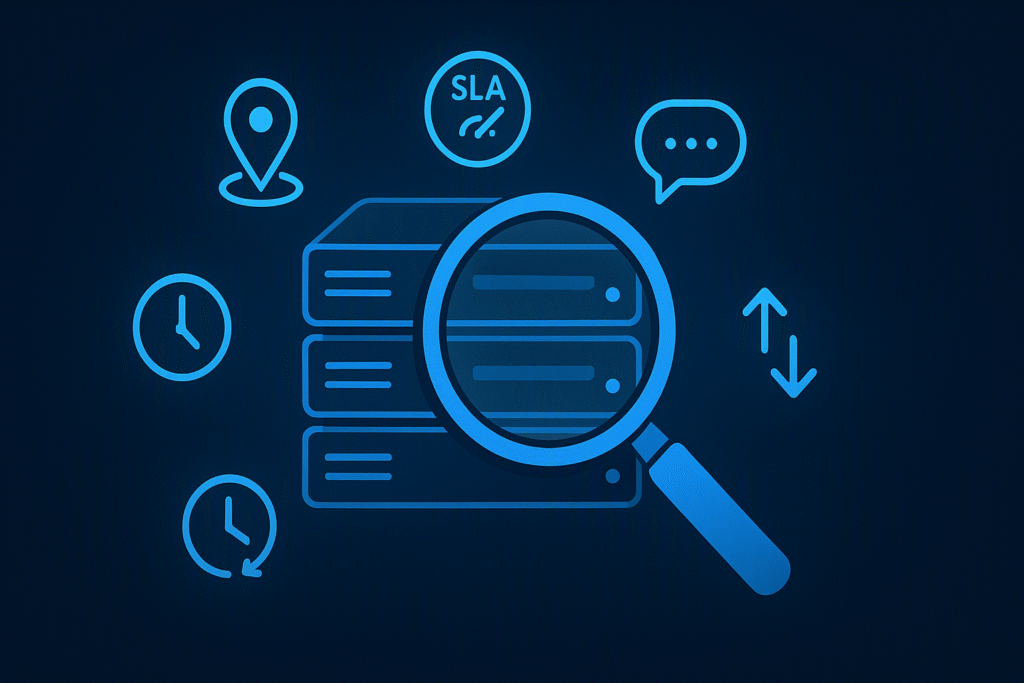 VPS: especificações por uso