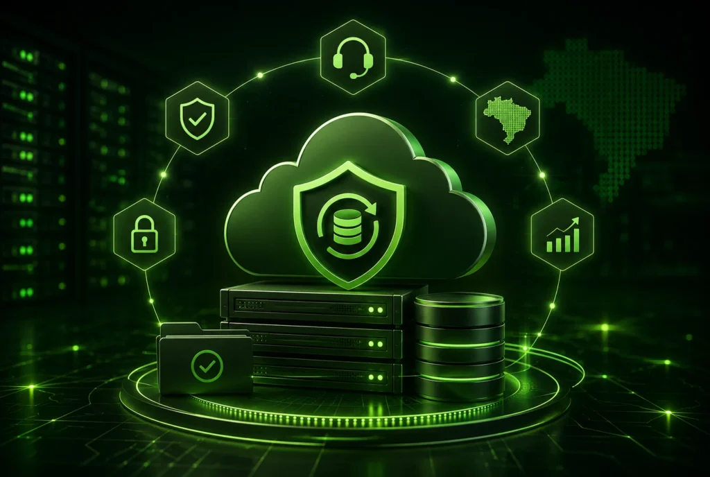 Backup na nuvem e serviços gerenciados de TI para empresas